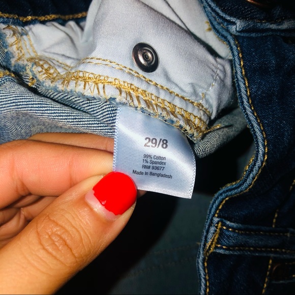 A.N.A. Cuffed Hem Denim Shorts - Picture 3 of 5